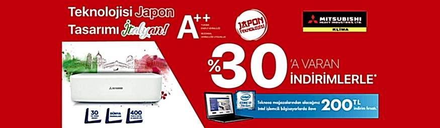 mitsubishi klima yaz kampanyası